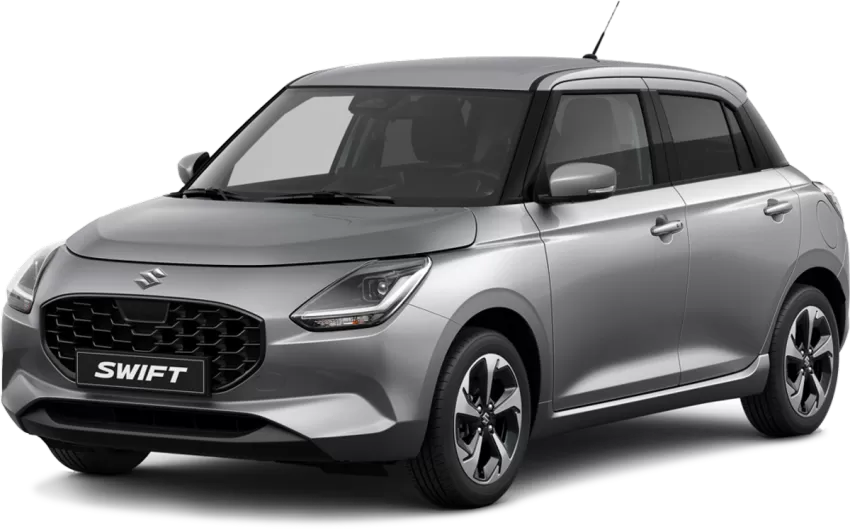 סוזוקי סוויפט צבע כסף מטאלי ZNC