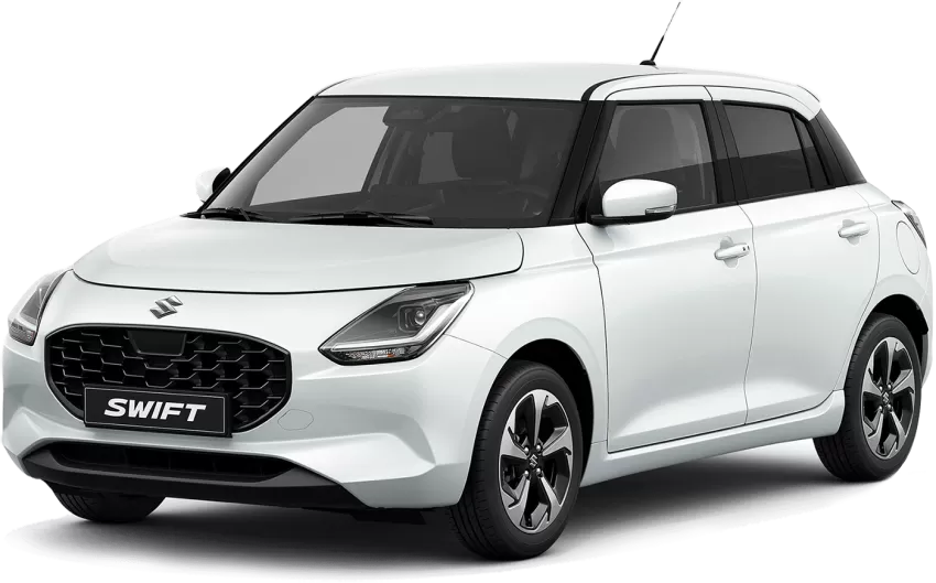 סוזוקי סוויפט צבע לבן פנינה